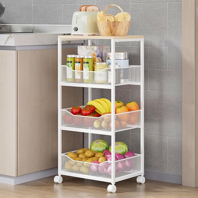 HapiRm Fruit Basket Kitchen Cart by HapiRm