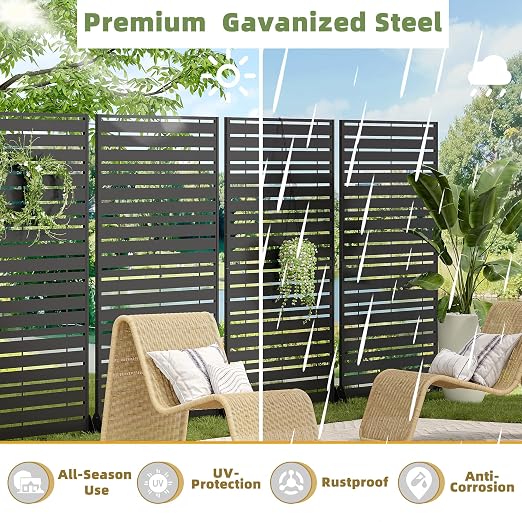Casaphoria Metal Privacy Screen Outdoor - Image 7