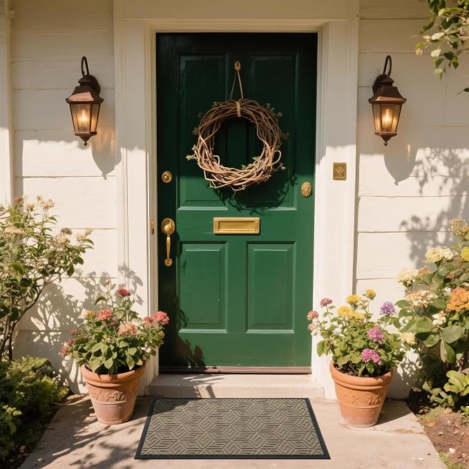Yimobra Doormat Outdoor Entrance 29.5x17, All-Weather Waterproof Outdoor Mats - Image 3