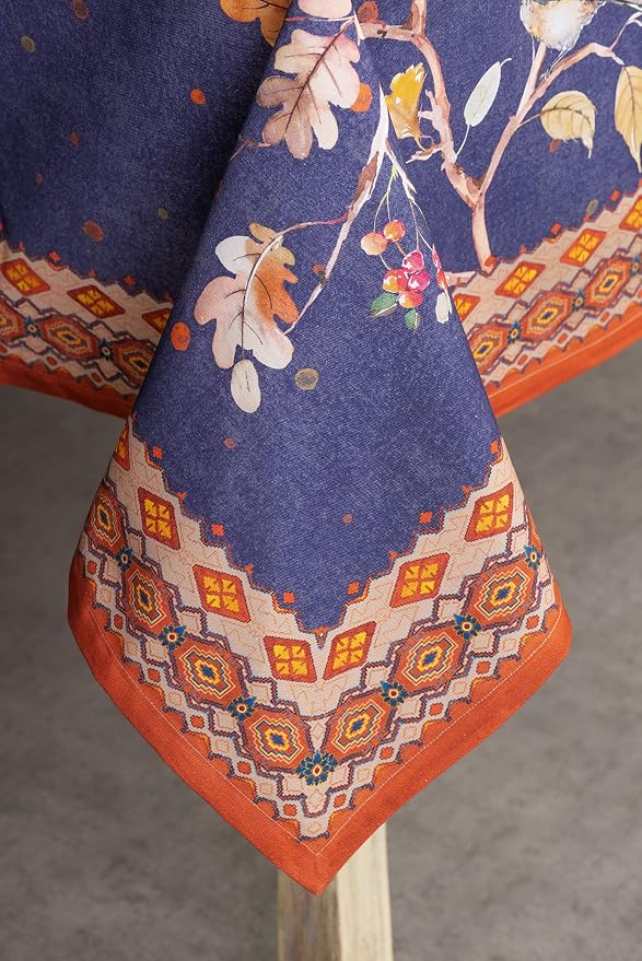 Maison d' Hermine Table Cloth Rectangle Table 100% Cotton 60 x 108 Inches Fall - Image 9