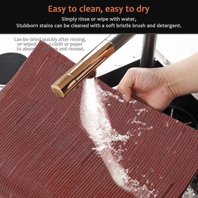 Placemats Set of 12 Washable&Wipeable Place mats - Image 5