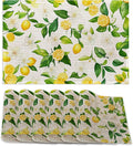 Placemats12x18 Inch, Lemons Flower Placemats by ZTHLL