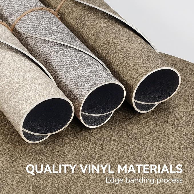 13" Round Placemats Set of 6, NCUE Dual-Sided Faux Leather Heat Resistant Table - Image 5
