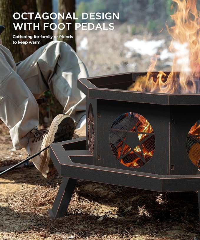 35 inch Fire Pit, Large Firepits - Image 5