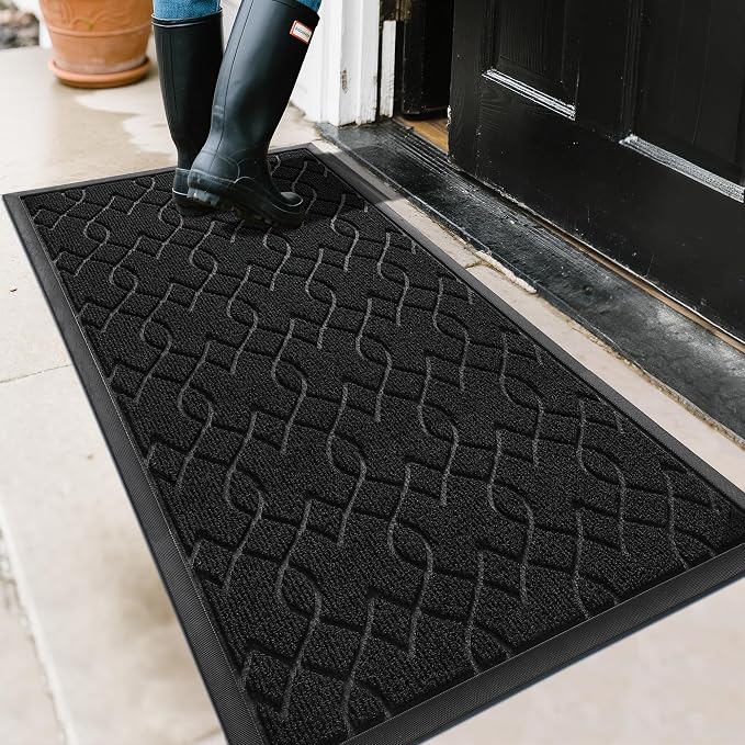 Yimobra Large Door Mat 47x24, All-Season Waterproof Doormat Outdoor Entrance by Yimobra