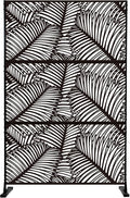 Kozyard Metal Privacy Screen 74" H x 47.2" W Decorative Outdoor Divider by Kozyard