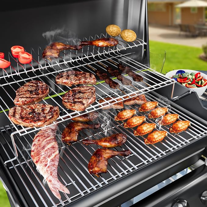 16 15/16" Grill Grates for Charbroil Advantage 4 Burner 463344116 463343015 - Image 3