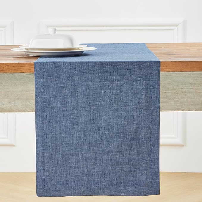 Solino Home Linen Table Runner 36 Inches - Image 2