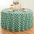 Waterproof Plaid Tablecloth Fabric by Essifunia