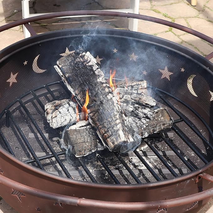 Sunnydaze Round Fire Pit Grate - Image 5