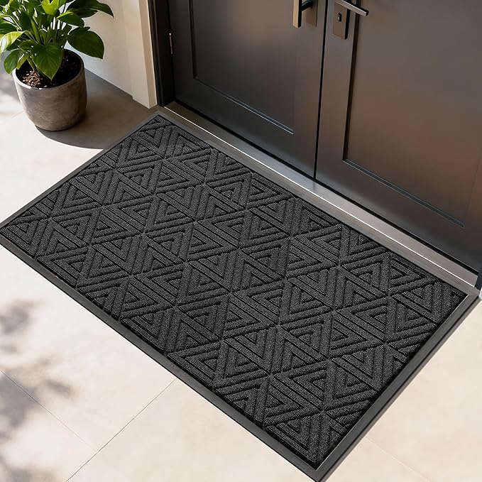 Yimobra Extra Large Door Mat 60x36, All-Weather Waterproof Non-Slip Welcome by Yimobra