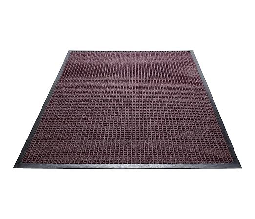 Guardian WaterGuard Indoor/Outdoor Wiper Scraper Floor Mat, Rubber/Nylon by GuardianFloorProtection