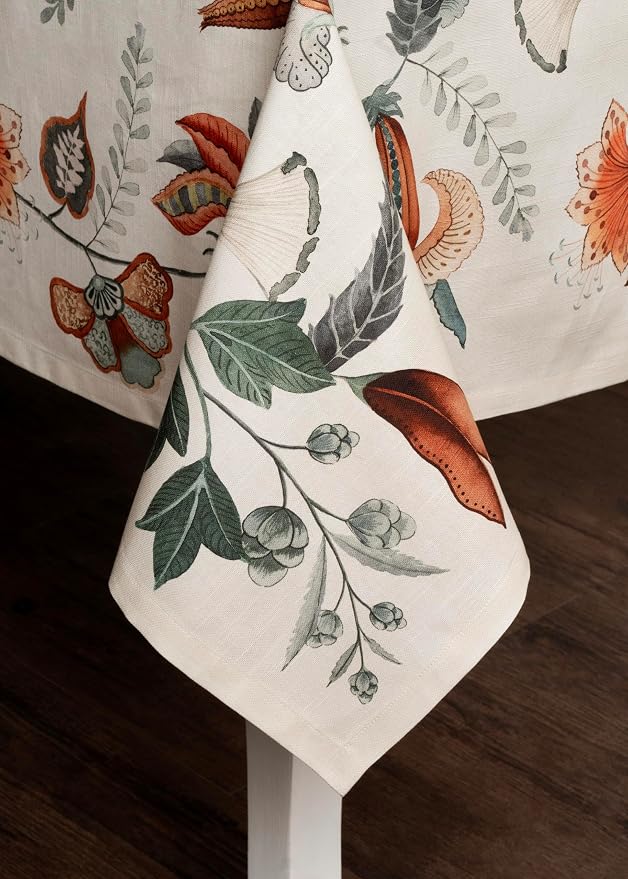 Maison d' Hermine Table Cloth Rectangle Table 100% Cotton 70 x 120 Inches Fall - Image 8