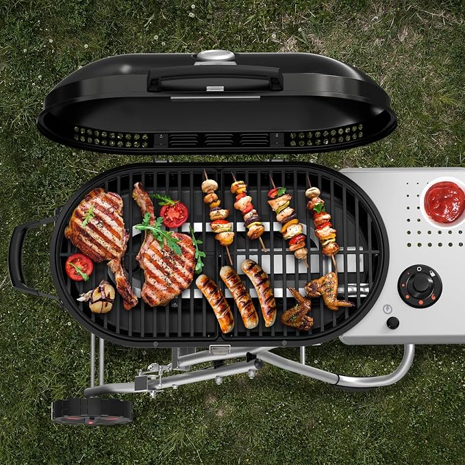 Portable Propane Gas Grill, 000 BTU BBQ Grill - Image 6