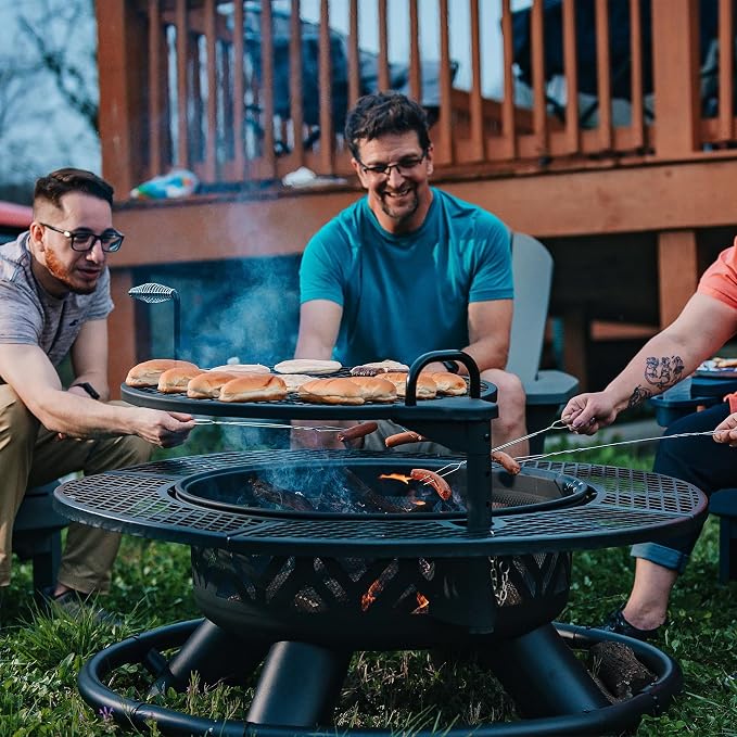 Red Mountain Valley 47" Outdoor Fire Pit - Image 3