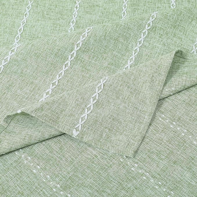 Chassic 60 x 84 inches Farmhouse Style Linen tablecloths, Wrinkle Resistant - Image 6