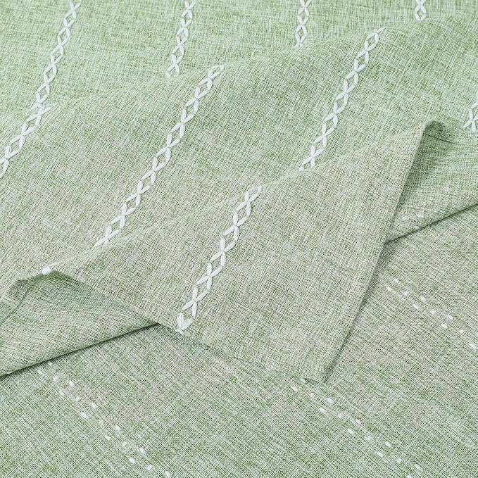 Chassic 60 x 120 inches Farmhouse Style Linen tablecloths, Wrinkle Resistant - Image 6