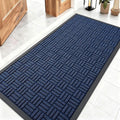 OLANLY Front Door Mat Outside Entrance 47x23, Heavy Duty Sturdy Natural Rubber by OLANLY