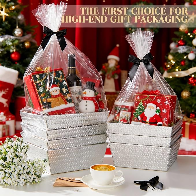 Wonderjune 20 Pcs Valentines Day Gift Baskets Empty To Fill Baskets - Image 5