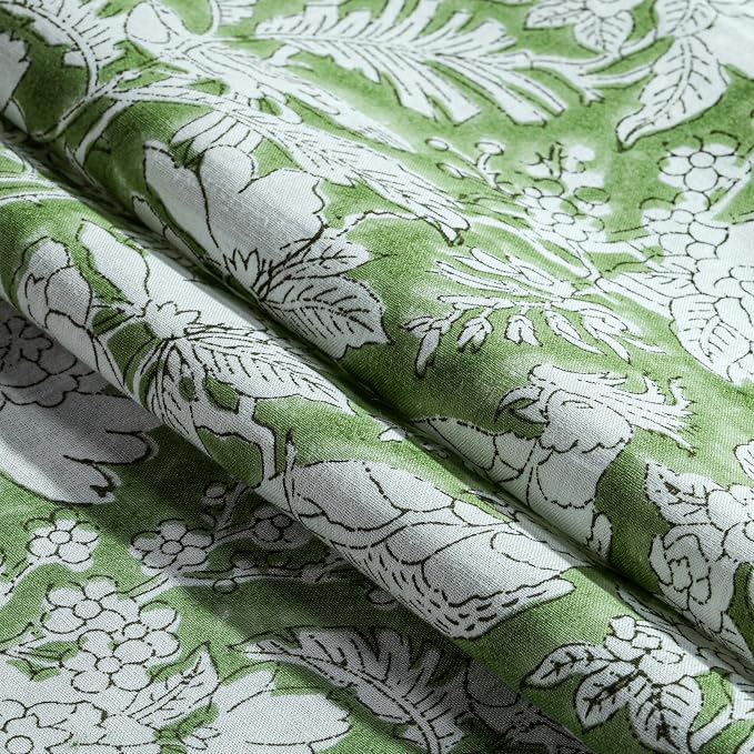 CPC Cotton Table Runner 16x90 Inch Block Printed Long Fall Table Runner - Image 6