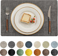 Romanstile Vinyl Placemats Set of 12-12 X 17 Inch by Romanstile