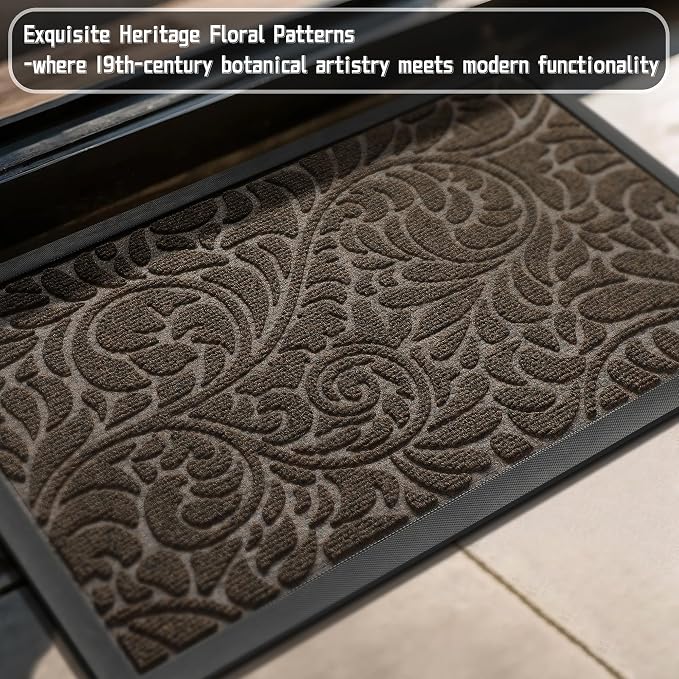 Yimobra Extra Large Door Mat 60x36, Waterproof Sturdy Outdoor Mats - Image 4