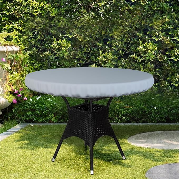 Covers & All Round Table Top Cover, 18 Oz Heavy Duty Waterproof UV & Weather - Image 5