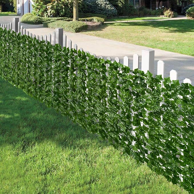 DearHouse 68.9x157.5in Artificial Ivy Privacy Fence Wall Screen, Artificial - Image 9