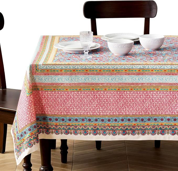 Maison d' Hermine Premium Table Cloth Square Table 100% Combed Cotton 70 x 70 by MaisondHermine