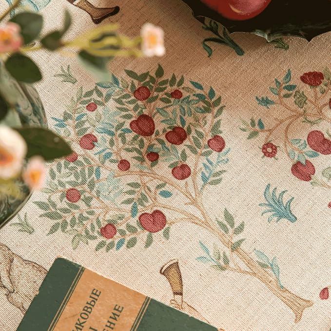 patdrea Designer Italian Beige Tablecloth - Image 4