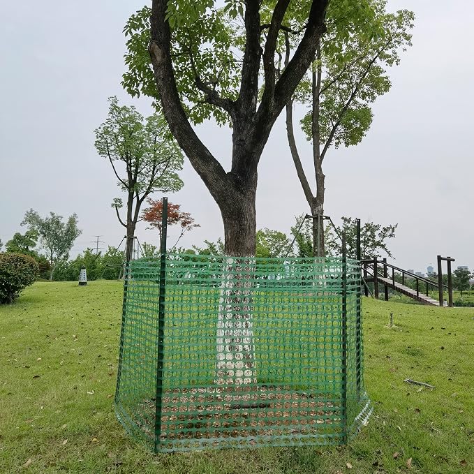 Safety Fence Plastic Mesh Fencing Roll, Temporary Reusable Netting - Image 7