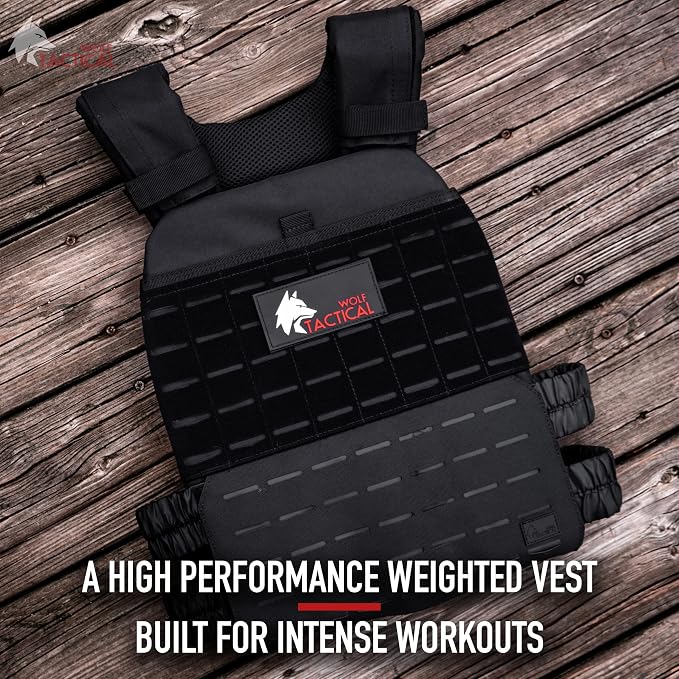 Wolf Tactical Adjustable Weighted Vest - Image 3