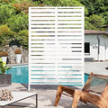 Modern Shade Metal Privacy Screen Outdoor 72" H x 48" W, Stable & Durable by MODERNSHADE