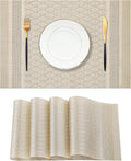 Leetaltree Stardust Yellow Placemats Set of 4 by Leetaltree-ArtatEveryTable
