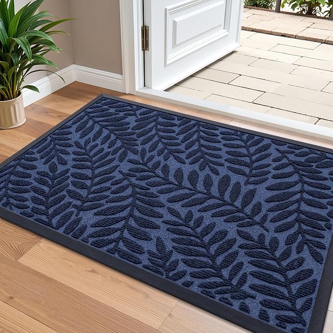 OLANLY Door Mat Indoor Outdoor Entrance, Waterproof All-Weather All-Season by OLANLY