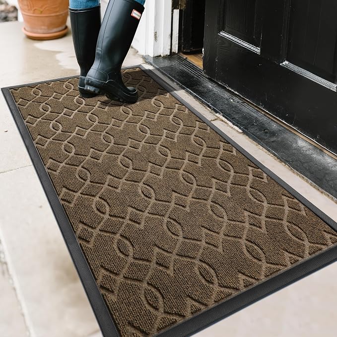 Yimobra Large Door Mat 47x24, All-Season Waterproof Doormat Outdoor Entrance by Yimobra