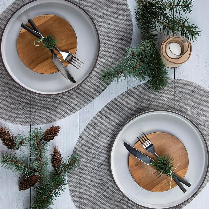 modern-twist Placemat 100% Food-Grade Silicone, Waterproof and Reusable - Image 2