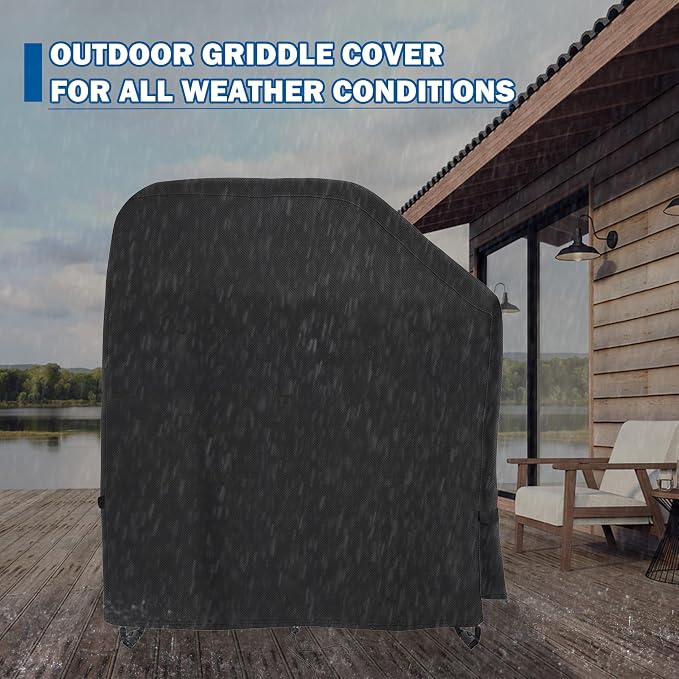 Outdoor Griddle Cover for Char-Griller Patio Pro Charcoal Grill Model E1515 - Image 6