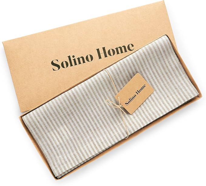 Solino Home Linen Table Runner 48 Inches - Image 6