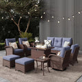 LayinSun 10 Pieces Outdoor Patio Furniture Set by LayinSun