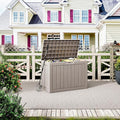Outdoor Storage Box, Resin Deck Boxes Indoor and outdoor, Waterproof Storage by NBYSGO