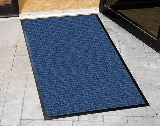 Guardian WaterGuard Indoor/Outdoor Wiper Scraper Floor Mat, Rubber/Nylon - Image 2