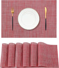 Leetaltree Red Placemats Set of 6 by Leetaltree-ArtatEveryTable