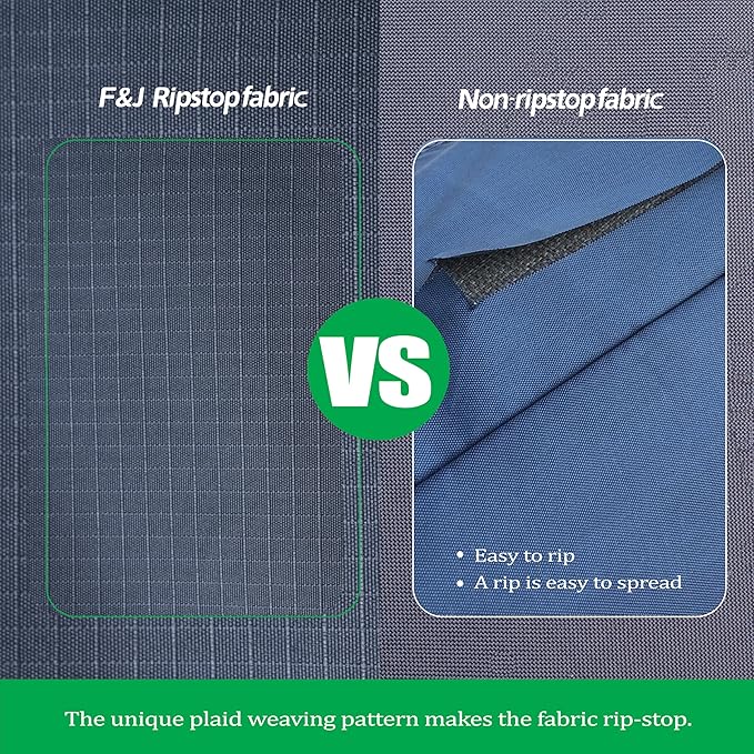 F&J Outdoors Waterproof Anti-UV 3-4-5-6 Burner Gas Grill Cover, 63Wx27Dx47H in - Image 4