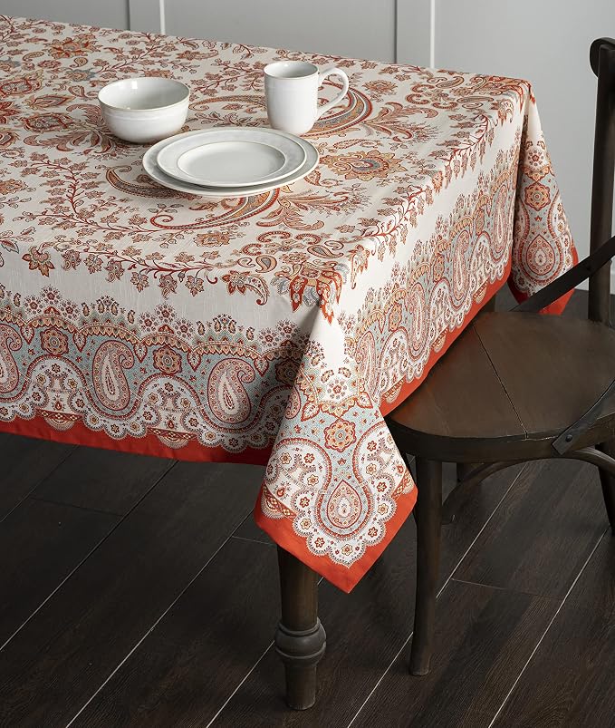 Maison d' Hermine Table Cloth Rectangle Table 100% Cotton 54 x 72 Inches Fall - Image 7