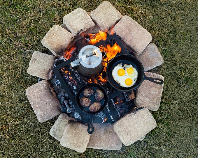 Amazon Basics Heavy-Duty Portable Camping Grill Grate - Image 9