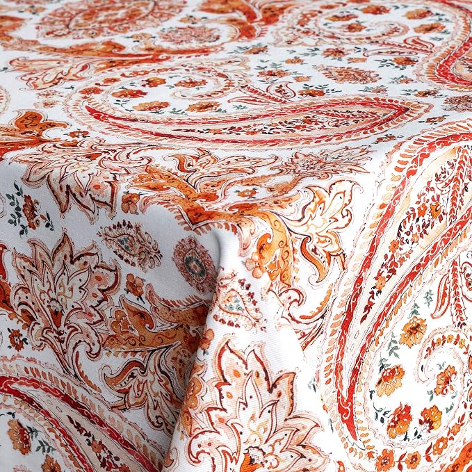 Maison d' Hermine Table Cloth Rectangle Table 100% Cotton 60 x 120 Inches Fall - Image 7