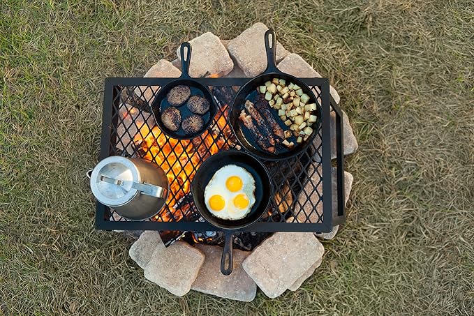 Amazon Basics Heavy-Duty Portable Camping Grill Grate - Image 6