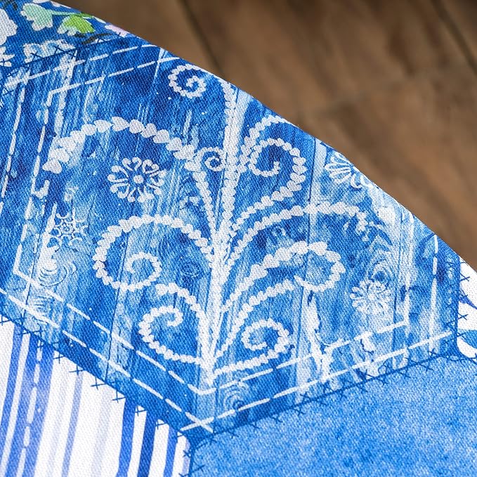 Maison d' Hermine Table Cloth Round Table 100% Cotton 69 Inches Tablecloth - Image 7