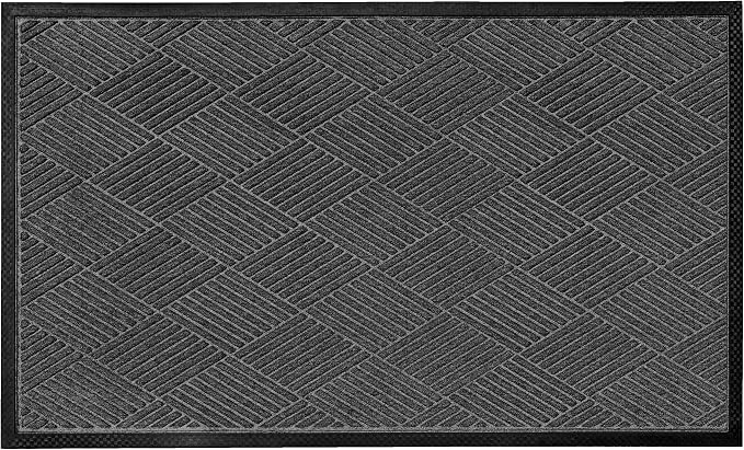Ecomills Deluxe Diamond Entrance Door Mat, X-Large Heavy Duty Absorbent Rubber - Image 6